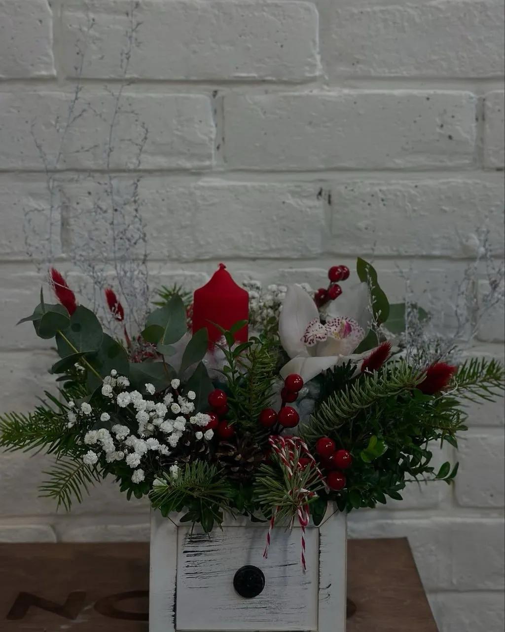 Christmas box | ծաղիկներ, ծաղկեպսակներ, բույսեր Երևան