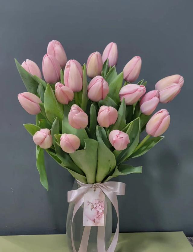 Pink tulips | ծաղիկներ, ծաղկեպսակներ, բույսեր - առաքում Երևան