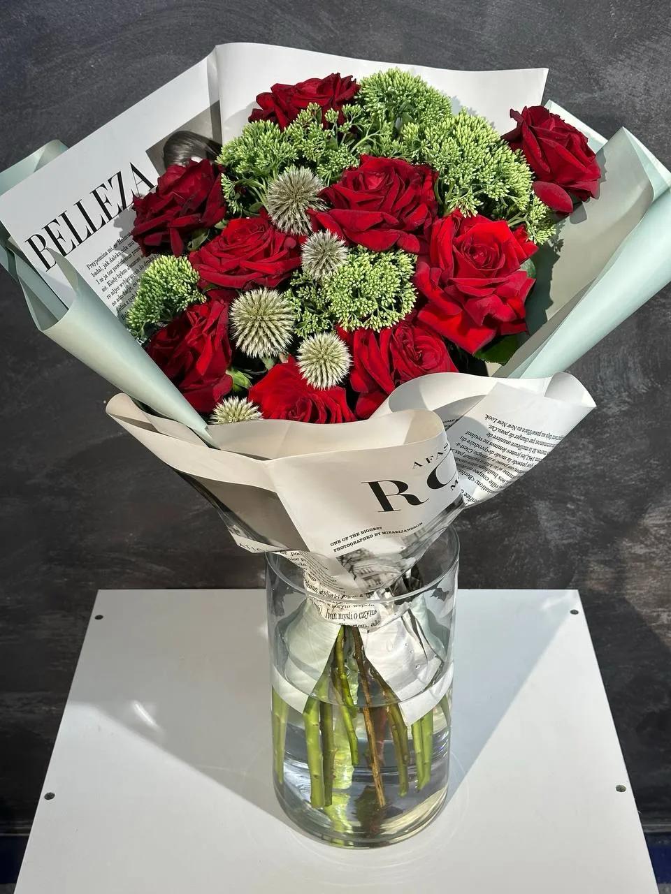 Bunch of red and green | ծաղիկներ, ծաղկեպսակներ, բույսեր Երևան Bunch of red and green | ծաղիկներ, ծաղկեպսակներ, բույսեր Երևան