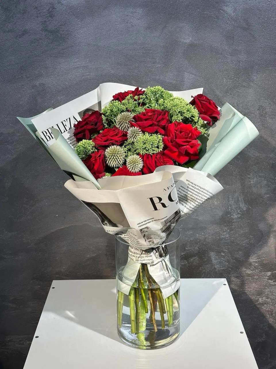 Bunch of red and green | ծաղիկներ, ծաղկեպսակներ, բույսեր Երևան Bunch of red and green | ծաղիկներ, ծաղկեպսակներ, բույսեր Երևան